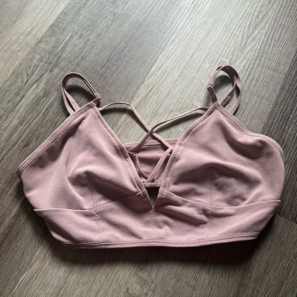 Strappy Pink Bralette